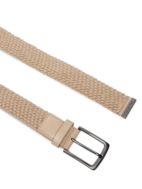CASUAL PIN BUCKLE Pasek kamienny beż - Paski