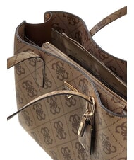 GUESS MERIDIAN 2 Torba na ramię LOGO MLEKA - Torby damskie - 3