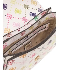 GUESS EMELIE LOGO Torba na ramię wiele logo - Torby damskie - 4
