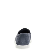 GUESS HEAWS Mokasyny sk&oacute;rzane niebieski - Buty damskie - 3