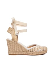 GUESS CHEYIN Sandały espadryle na obcasie 10 cm - Buty damskie