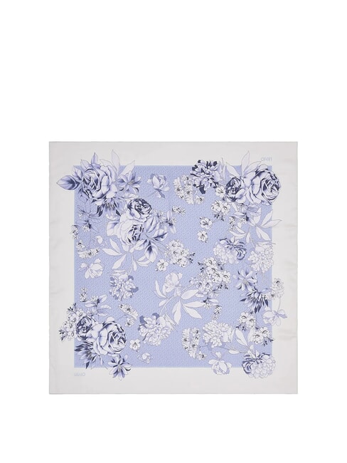 FLOWER Szalik jasnoniebieski - Szaliki