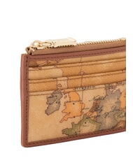ALVIERO MARTINI PRIMA CLASSE GEO CLASSIC Etui na karty z portmonetką, sk&oacute;ra mieszana - Portfele damskie