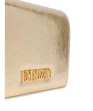 LOVE MOSCHINO SMART DAILY Kopert&oacute;wka z łańcuszkiem platyna - Torby damskie - 5
