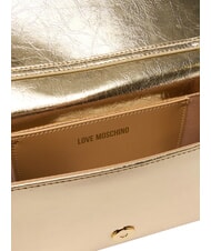 LOVE MOSCHINO SMART DAILY Kopert&oacute;wka z łańcuszkiem platyna - Torby damskie - 6