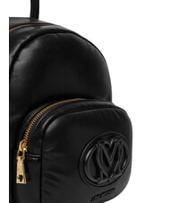 LOVE MOSCHINO PILLOW Plecak z kieszenią przednią Czarny - Torby damskie - 6