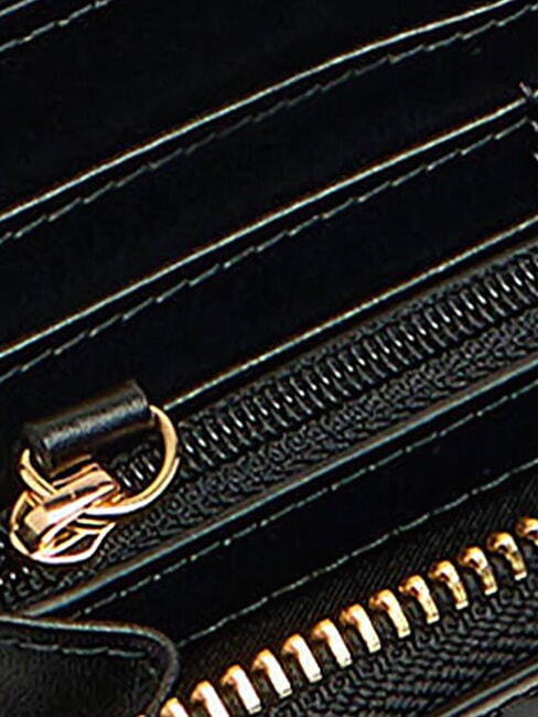 BOLD LOVE Portfel Zip Czarny - Portfele damskie