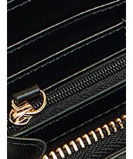 LOVE MOSCHINO BOLD LOVE Portfel Zip Czarny - Portfele damskie - 5