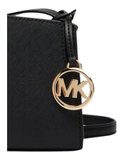 MICHAEL KORS BECCA Mała torebka na ramię, ze sk&oacute;ry czarny - Torby damskie - 5