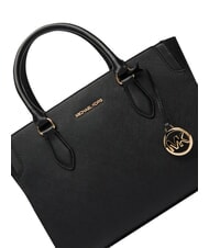 MICHAEL KORS BECCA Torebka z paskiem na ramię, ze sk&oacute;ry czarny - Torby damskie - 5