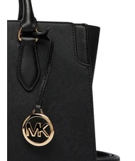 MICHAEL KORS BECCA Torebka z paskiem na ramię, ze sk&oacute;ry czarny - Torby damskie - 6