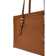 MICHAEL KORS QUINN Średniej wielkości sk&oacute;rzana torba na zakupy bagaż - Torby damskie - 7