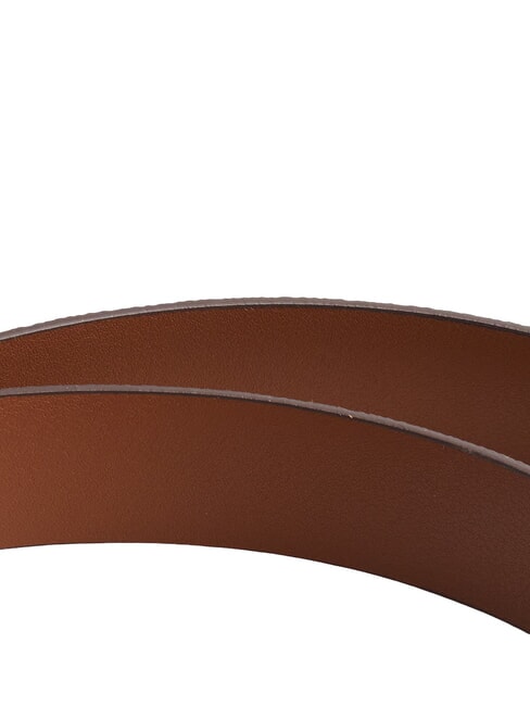 BELT Dwustronny pasek sk&oacute;rzany brązowy - Paski