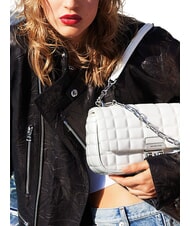 MICHAEL KORS TRIBECA Torba na ramię, sk&oacute;ra biały - Torby damskie - 5