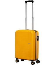 AMERICAN TOURISTER SUMMER HIT Zestaw w&oacute;zk&oacute;w kabinowych + średnich + dużych złoty ż&oacute;łty - Zestaw w&oacute;zk&oacute;w - 4