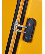 AMERICAN TOURISTER SUMMER HIT Zestaw w&oacute;zk&oacute;w kabinowych + średnich + dużych złoty ż&oacute;łty - Zestaw w&oacute;zk&oacute;w - 5
