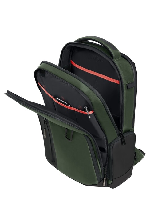 BIZ2GO Plecak na laptopa 15,6" Ziemia zielona - Plecaki na laptopa do pracy