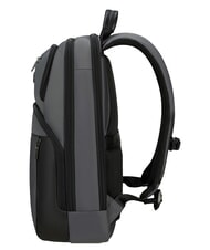 SAMSONITE URBAN-EYE Plecak na laptopa 14,1" szary/koniak - Plecaki na laptopa do pracy - 4
