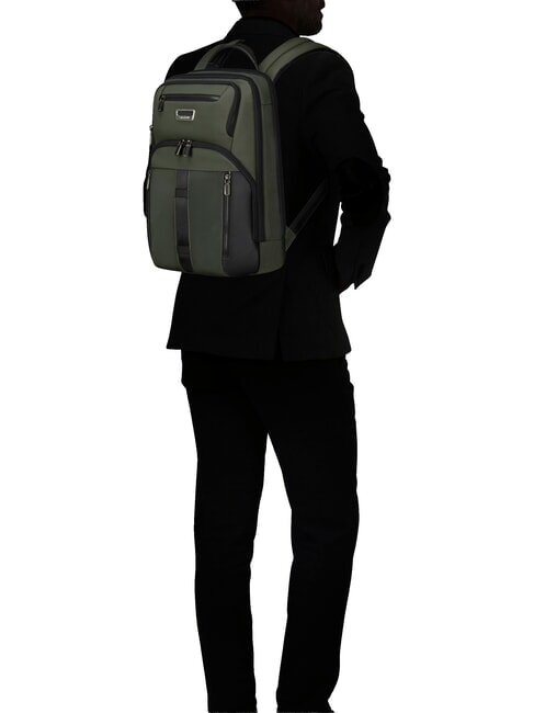 URBAN-EYE Plecak na laptopa 14,1" zielony - Plecaki na laptopa do pracy