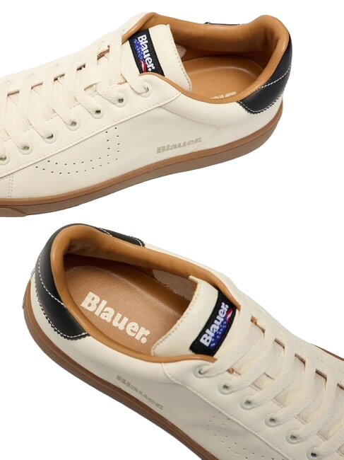 LOWELL Adidasy kremowy/czarny - Buty męskie
