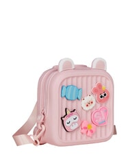 SJGANG GIRLY PINS Mini plecak z wyjmowanymi szpilkami LIZAK R&Oacute;ŻOWY        - Plecaki szkolne i rekreacyjne - 2