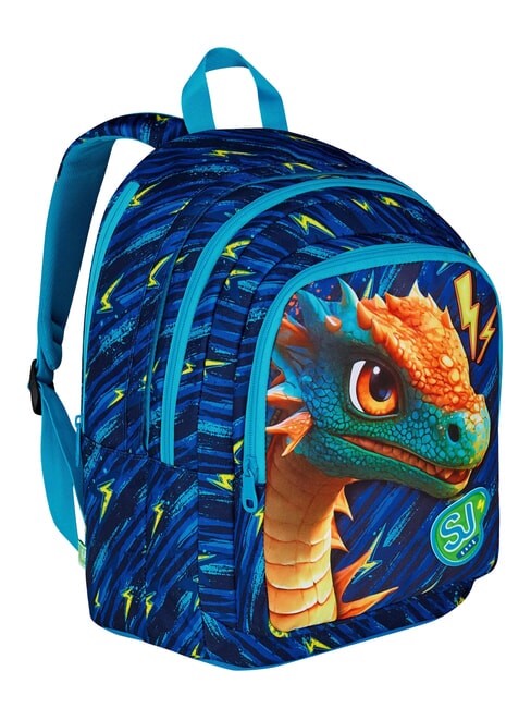 DRAGON GLIDE Plecak dwukomorowy pomarańczowy - Plecaki szkolne i rekreacyjne