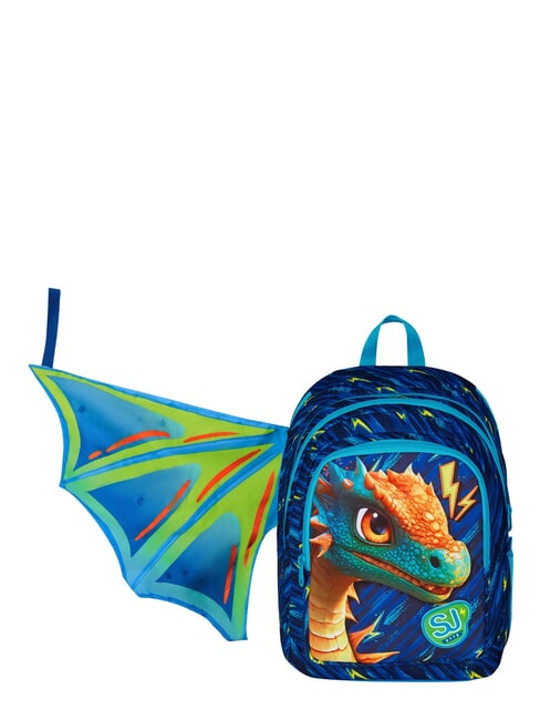 DRAGON GLIDE Plecak dwukomorowy pomarańczowy - Plecaki szkolne i rekreacyjne
