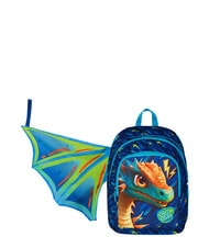 SJGANG DRAGON GLIDE Plecak dwukomorowy pomarańczowy - Plecaki szkolne i rekreacyjne - 8