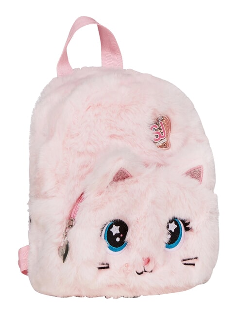 PLUSHY ANIMALS Mini plecak futrzany r&oacute;żowa lalka - Plecaki szkolne i rekreacyjne