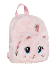 SJGANG PLUSHY ANIMALS Mini plecak futrzany r&oacute;żowa lalka - Plecaki szkolne i rekreacyjne - 3
