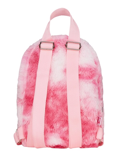 PLUSHY ANIMALS Mini plecak futrzany FUKSJA CUKROWĄ - Plecaki szkolne i rekreacyjne