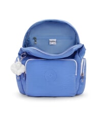 KIPLING CITY ZIP S Plecak z klapką niebieski koktajl - Torby damskie - 3