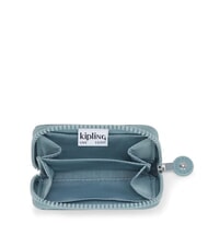 KIPLING CASH BUDDY Torba g&oacute;rska zapinana na suwak zrelaksowana szarość - Portfele damskie - 2