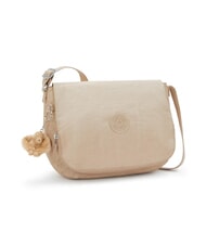 KIPLING EARTHBEAT M Torba na ramię błyszczący beż - Torby damskie - 3