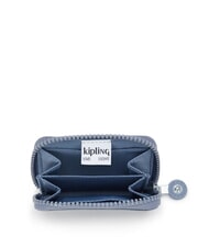 KIPLING CASH BUDDY Torba g&oacute;rska zapinana na suwak niebieski kamień - Portfele damskie - 2