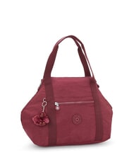 KIPLING ART TOTE M Torba zakupowa z paskiem na ramię wino salonowe - Torby damskie - 2
