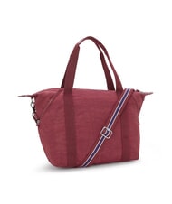 KIPLING ART TOTE M Torba zakupowa z paskiem na ramię wino salonowe - Torby damskie - 3