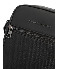 TOMMY HILFIGER TH WOVEN Mała torba z kieszenią czarny - Torby na ramię męskie - 4