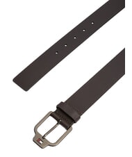 TOMMY HILFIGER TJ SCANTON Pasek sk&oacute;rzany ciemnobrązowy - Paski - 4