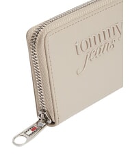 TOMMY HILFIGER TJ MUST Mały portfel zapinany na zamek kamień - Portfele damskie - 4