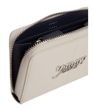 TOMMY HILFIGER TJ BOLD Portfel zapinany na zamek z portmonetką papier gazetowy - Portfele damskie - 4