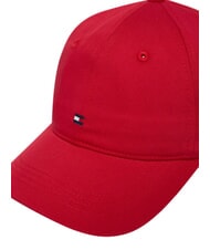 TOMMY HILFIGER TH FLAG Czapka z daszkiem podstawowy czerwony - Włosy - 3
