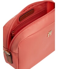 TOMMY HILFIGER POPETTE Miniaturowa torba na ramię do aparatu glina koralowa - Torby damskie - 5