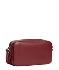 TOMMY HILFIGER TH ESSENTIAL Mała torba na ramię aksamitny bordowy - Torby damskie - 3