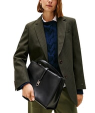 TOMMY HILFIGER TH LIBRE Torebka, średnia czarny - Torby damskie - 8