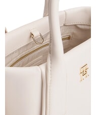 TOMMY HILFIGER TH ESSENTIAL Mała torba na ramię muślin - Torby damskie - 5