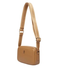 TOMMY HILFIGER TH ESSENTIAL Mała torba na ramię pł&oacute;tno safari - Torby damskie - 4
