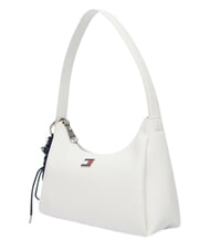 TOMMY HILFIGER TJ CITY CHARM Torba na ramię pikowany ecru - Torby damskie - 3