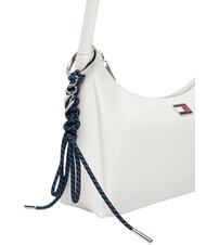 TOMMY HILFIGER TJ CITY CHARM Torba na ramię pikowany ecru - Torby damskie - 5
