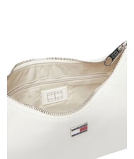 TOMMY HILFIGER TJ CITY CHARM Torba na ramię pikowany ecru - Torby damskie - 6